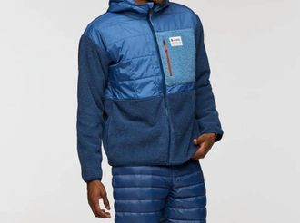 Cotopaxi Trico Hybrid Hooded Jacket In Deep Sea