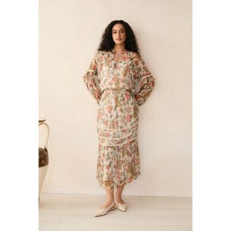 Raishma Renee Cream Shirt at Nordstrom, Size 18 Uk
