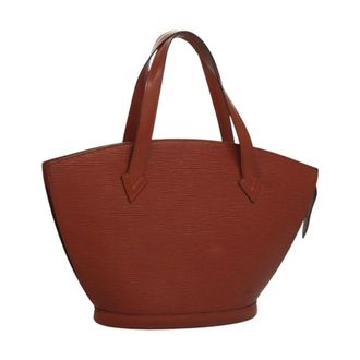 Louis Vuitton Pre-owned Tote Bags, female, Brown, Size: ONE SIZE Pre-owned Vintage Epi Leather Flared Tote Bag