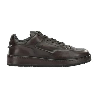 Officine Creative Eraser 001 Low-Top Sneakers - Heren - Schoenen - Bruin - Maat: 41 EU Leer