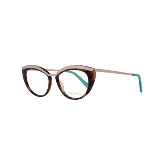 Pucci Glasses, female, Brown, Size: ONE SIZE Brown Cat Eye Optical Frames with Case