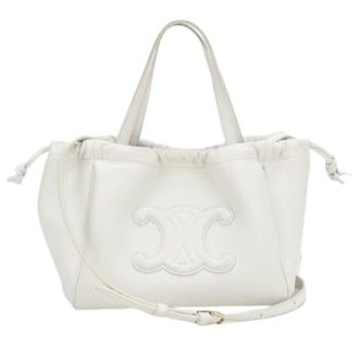 Celine Pre-owned Handbags, female, White, Size: ONE SIZE Pre-owned Vintage Handbag