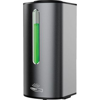 OEM Dispensador Autom&aacute;tico De Jab&oacute;n L&iacute;quido Mural, 380 Ml - Sensor Sin Contacto - Gris Plata Mate - F&aacute;cil Instalaci&oacute;n