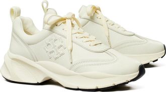 Tory Burch Good Luck Leather Trainer Sneaker