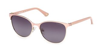 Skechers SE00167 Polarized 73D Womens Sunglasses Gold Size 53