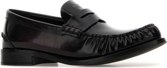 Prada Womens Loafer Brown Calfskin