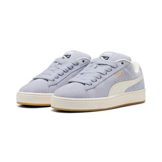 Puma Sneaker PUMA SUEDE XL, Damen, Gr. 37,5, weiss (cool weather, warm wei&szlig;), Leder, mehrfarbig, Schuhe Sneaker