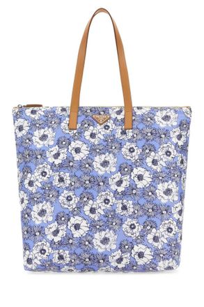 Prada Blue Re-Nylon Tote Bag