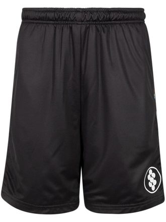 SUPREME Feedback Soccer printed shorts - Black
