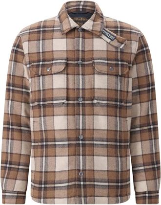 Woolrich Chaqueta camisera - Jackets - Hombre - Marr&oacute;n - 2XL