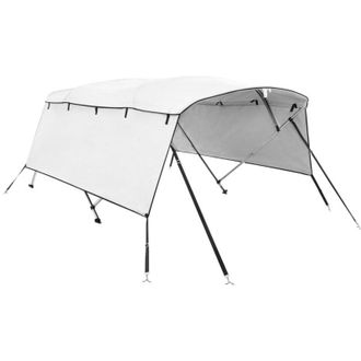 vidaXL Toldo Bimini 4 Arcos Con Paredes Laterales 243x(230-244)x137 Cm Vidaxl