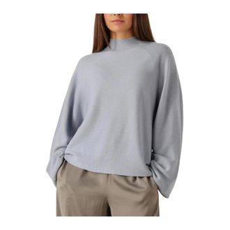 Drykorn Kimoni Coltrui Lichtblauw - Dames - Coltruien - Blauw - XS - Wol - Truien & Vesten