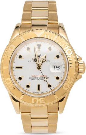 Rolex Pre-owned Rolex Yacht-Master Automatic Chronometer White Dial Mens Watch 16628 WSO