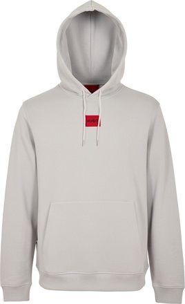 HUGO BOSS Hugo Mens Over The Head Hoodie in Pastel Grey - Size X-Small