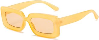 Generic Outdoor Women Driver Vacation Commuter Sunglasses(Orange)