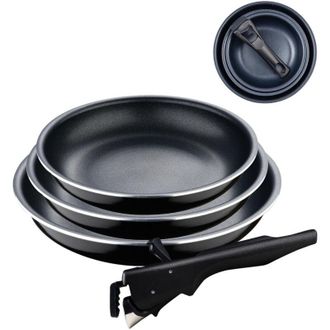 Bergner Set 3 teglie (18+20+24cm) click & cook Bergner