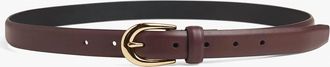 Favorite Daughter Womens Favorite Belt In Burgundy Gold