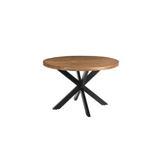 Moloo de comedor redonda 4 personas, D120 cm madera