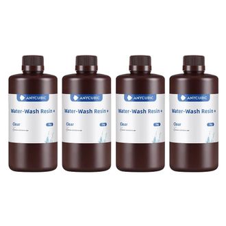 OEM Resina Para Impresi&oacute;n 3d, Lavable Con Agua, De Baja Viscosidad, Transparente, 4 Kg