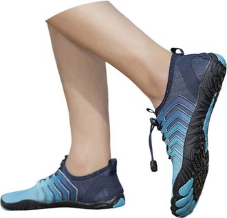 Generic 2026 Running Shoes Womens Sneakers Fashion Athletic Lightweight Breathable Comfortable Walking for Women Casual Workout Gym Training (Blue, 8.5)