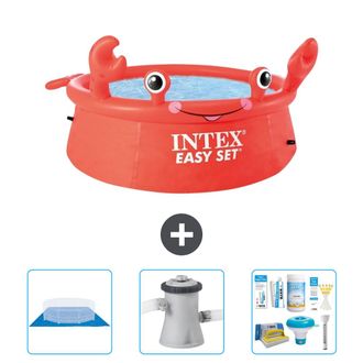 Intex Piscina Easy Set Redonda - Cangrejo - 183x51 Cm - 6-piezas S21270