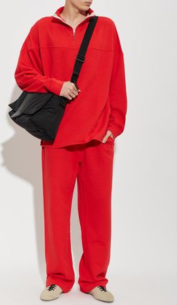 Jacquemus Cotton Turtleneck Rond Carre, Mens, Red
