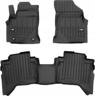 OEM Alfombras De Goma Toyota Hilux Desde 2015 - Canaleta 3d