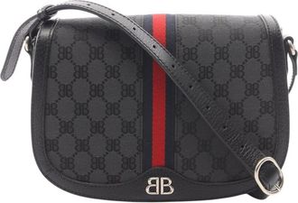 Balenciaga Pre-owned Balenciaga The Hacker Project BB Canvas Web Ophidia Crossbody Ladies P5LY2JGLD0LNQEZN