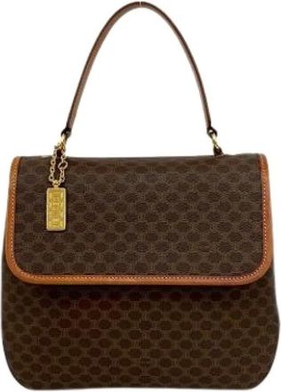 Celine Pre-owned Handbags, female, Brown, Size: ONE SIZE Pre-owned Vintage Handbag