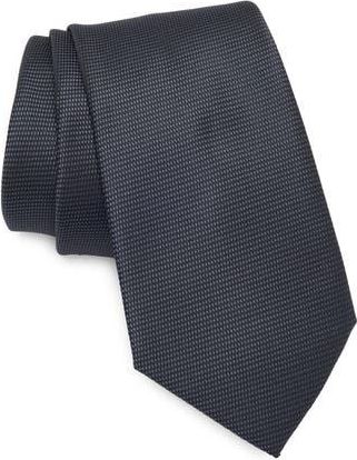 Calvin Klein Anthony Solid Tie in Black at Nordstrom Rack