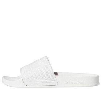 adidas Shmoofoil Slides Triple White H03372