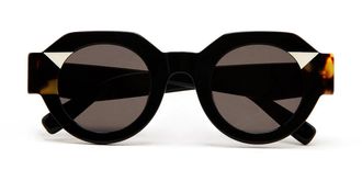 Kaleos Foote C1 Mens Sunglasses Black Size 47