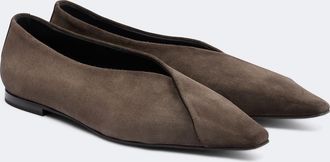 Brunello Cucinelli Bailarinas de ante