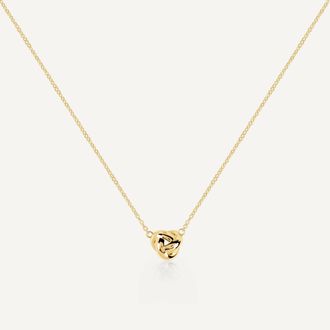 Radley London Mallow Street Gold Twist Necklace Gold - RYJ2560