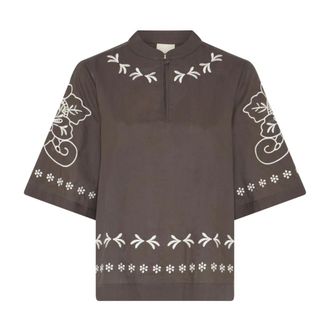 Julie Fagerholt - Heartmade Blusas y Camisas - Blouses & Shirts - Mujer - Marr&oacute;n - XL