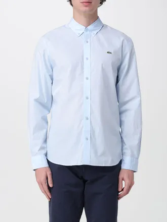 Lacoste Shirt Men color Gnawed Blue