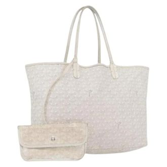 Goyard Pre-owned Tote Bags, female, White, Size: ONE SIZE Pre-owned Vintage Tote Bag