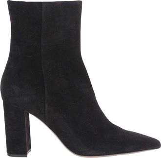 PARIS TEXAS Black Zipper Boots