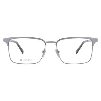 Gucci Demo Rectangular Mens Eyeglasses GG2136O 005 58