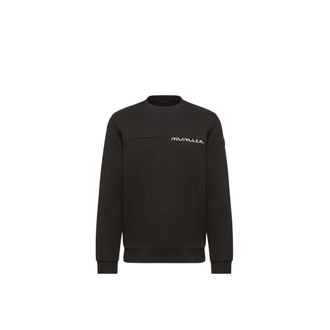 Moncler Moncler Logo Cotton Sweatshirt, Men, Black, Size: 3xl