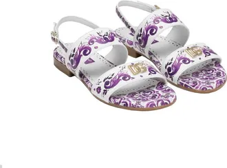 Dolce & Gabbana Multicolour Leather Sandals - Multicolor