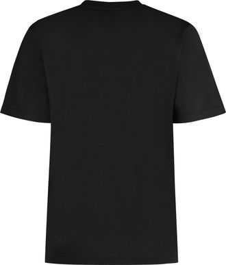 Burberry Womens Logo Cotton T-Shirt Black Body: T-Shirts & Jerseys