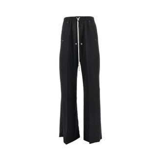 Rick Owens Virgin wool wide-leg pants Man 48