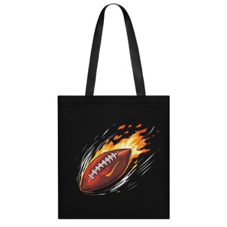 Generic Rocket Football Womens Tote Casual Shopping Bag Lightweight Shoulder Bags Hobos Handbag for Work Travel Daily 35x40cm