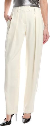 Brunello Cucinelli Pleated Wool-Blend Pant
