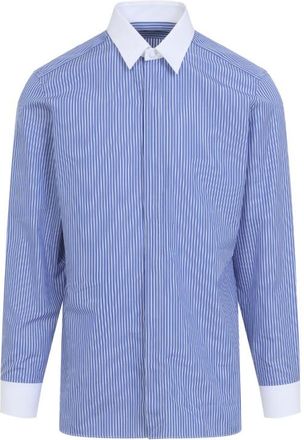 Tom Ford Blue Regular Stripes Shirt