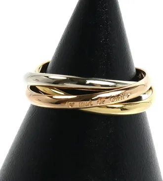 Cartier Yellow Gold (18K) Pink Gold (18K) White Gold (18K) Band Ring (Pre-Owned)