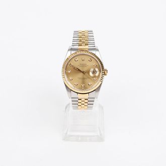 Rolex Datejust Diamond Automatic Watch Combi