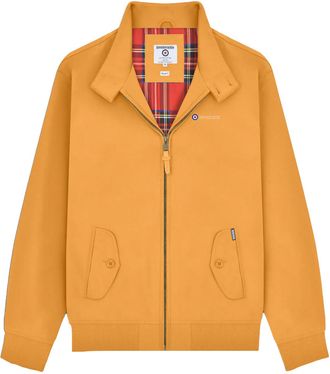 Lambretta Harrington heren douchebestendig jack (Mosterd)