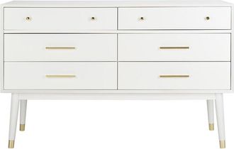 Safavieh Couture Zack 6 Drawer Wood Dresser